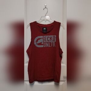 Ecko Unltd Red Sleeveless Tank Top